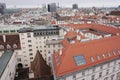 View of winter Vienna from the tower of St. StephenÃ¢â¬â¢s Cathedral.